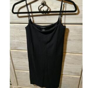 Anthropologie Modal Intimate Wear Black Slip Dress - size S/M